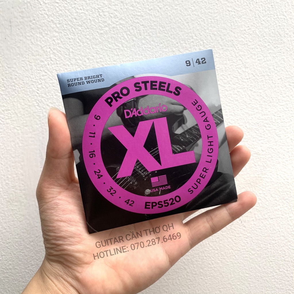 [VIỆT THƯƠNG] - Dây đàn Guitar điện D'addario EPS510 - EPS520 - CHÍNH HÃNG USA