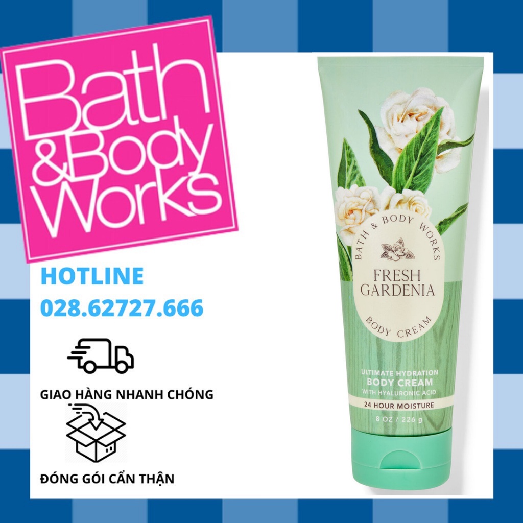 Kem Dưỡng Thể Fresh Gardenia Bath And Body Works Body Creamn (226g)