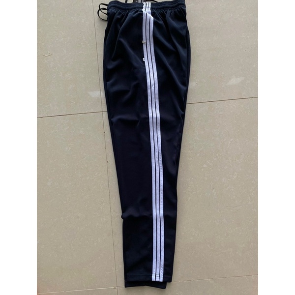 Quần thể dục học sinh nam nữ ĐEN thun Co Giãn tốt(BIGSIZE đến 100kg)