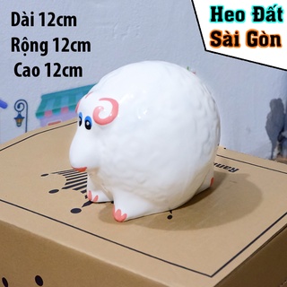 heo đất hình con cừu sứ,cừu sứ