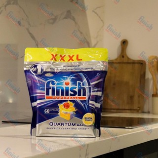 Viên rửa bát Finish - Quantum Max - 60 viên