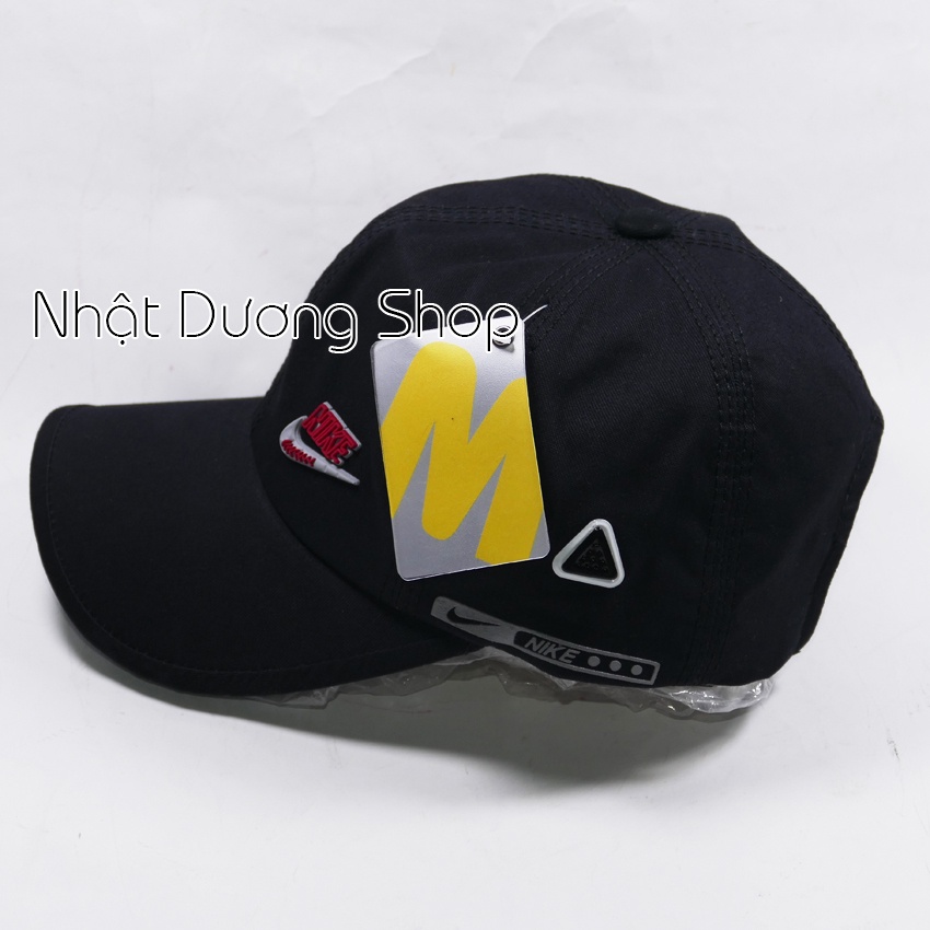 Nón kết cao cấp và hông sò tam giác - Chất liệu vải Kaki bền chắc kết hợp với chữ ép tạo nên sự nổi bật cho người đội