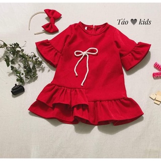 Đầm đỏ noel cho bé gái 12-15kg