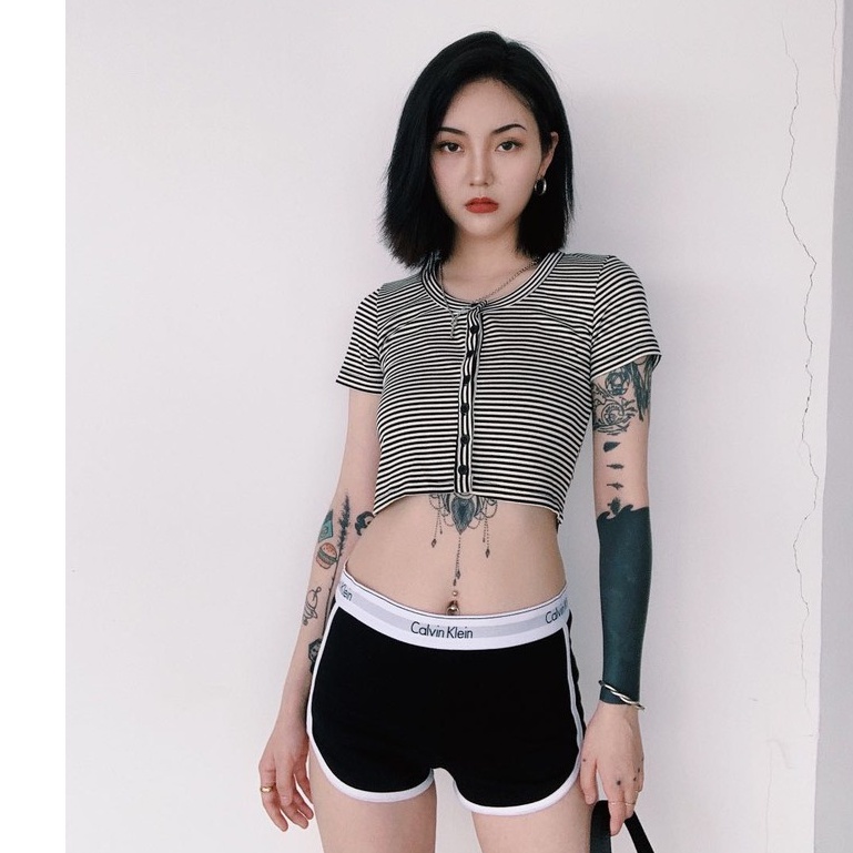 XS--L  Quần short cotton thoải mái năng động trẻ trung
