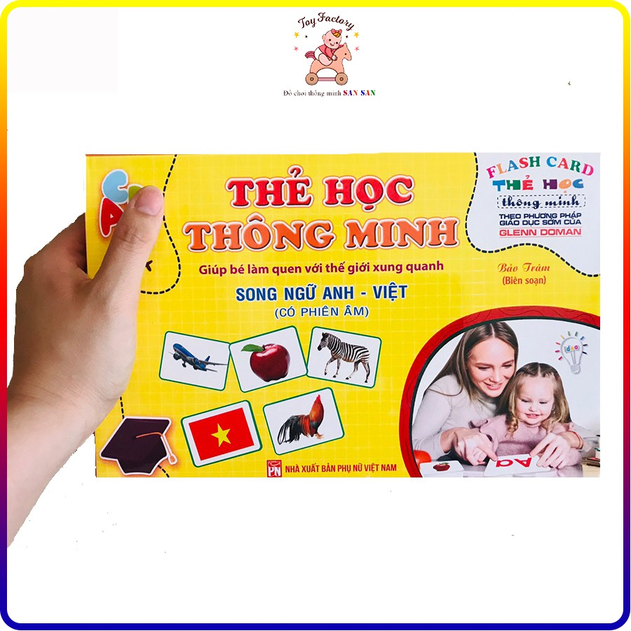  Bộ thẻ học thông minh cho bé - flashcard - 256 thẻ