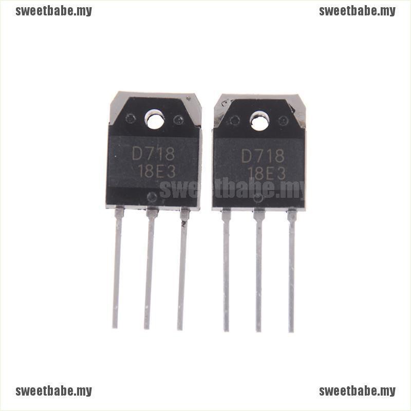 1 Cặp (2 Cái) Bán Dẫn Chính Hãng 2sb688 & 2sd718 Kc Transistor B688 & D718