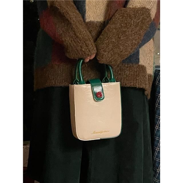 Túi Xách Đeo Chéo Một Màu Tương Phản Độc Đáo Thời Trang Mới Cho Nữ