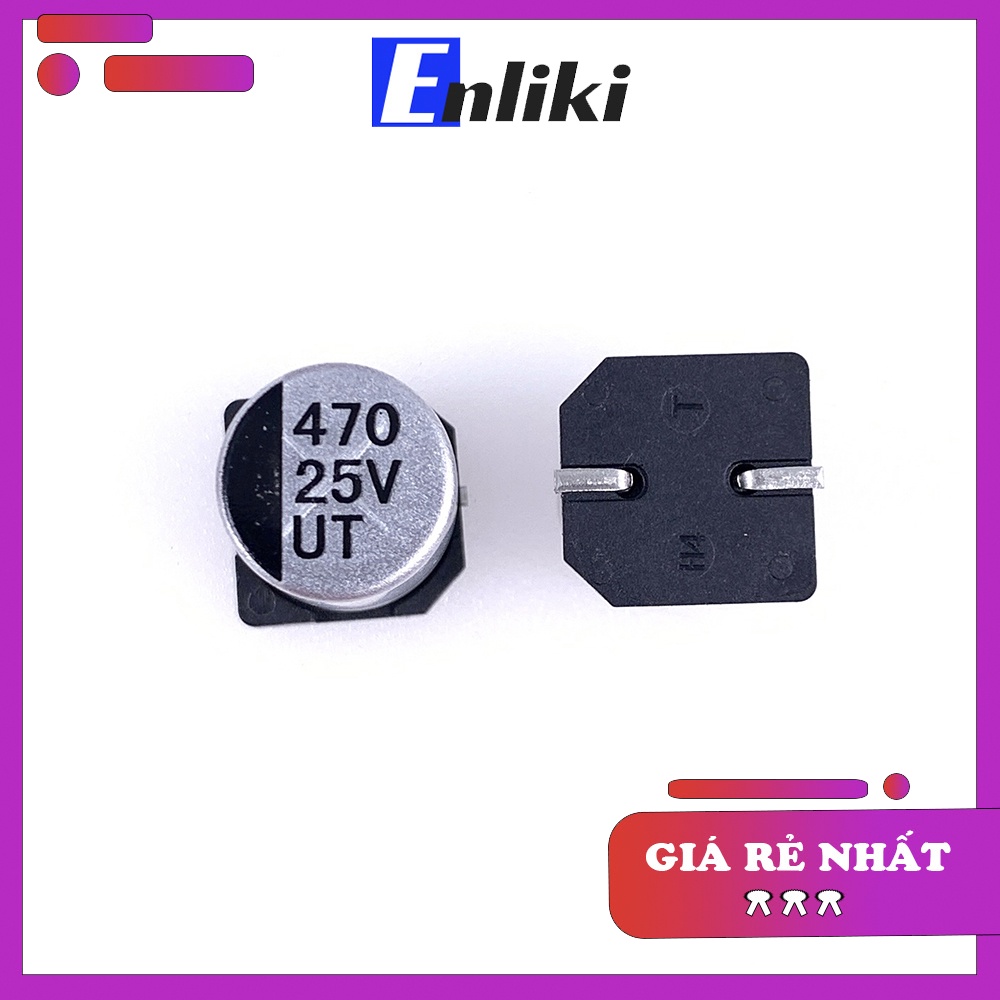 470uF 25V 10x10.5mm Tụ Nhôm