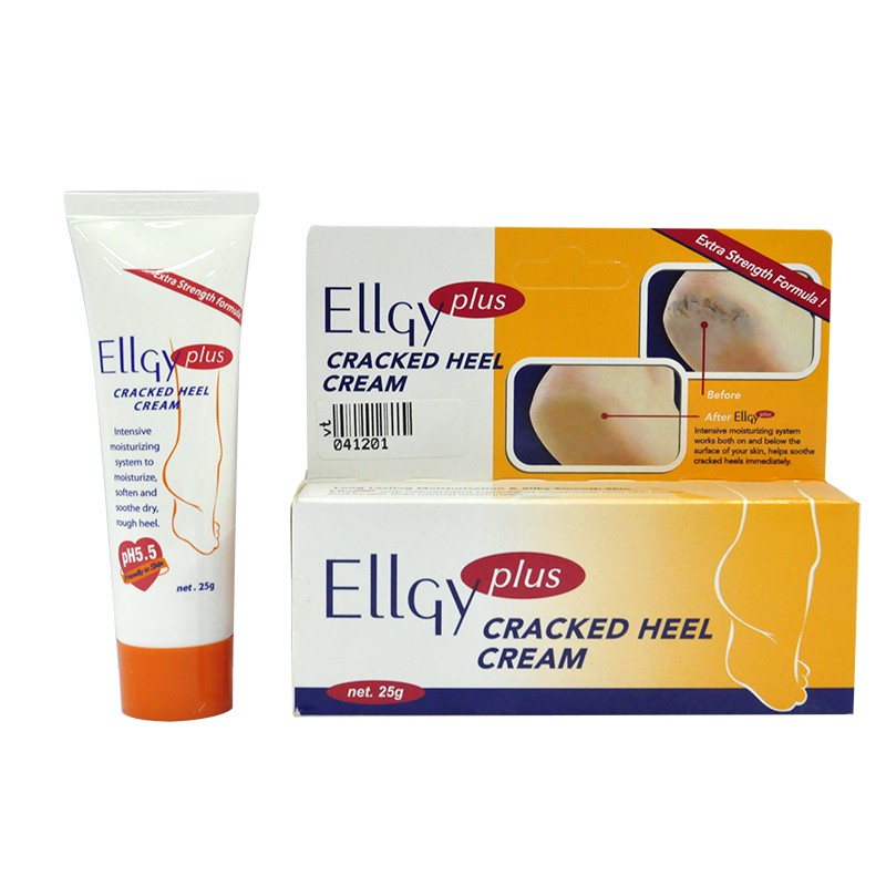 ✅[CHÍNH HÃNG] Kem làm ẩm da chân trị nứt gót ELLGY PLUS CRACKED HEEL CREAM 25g | BigBuy360 - bigbuy360.vn