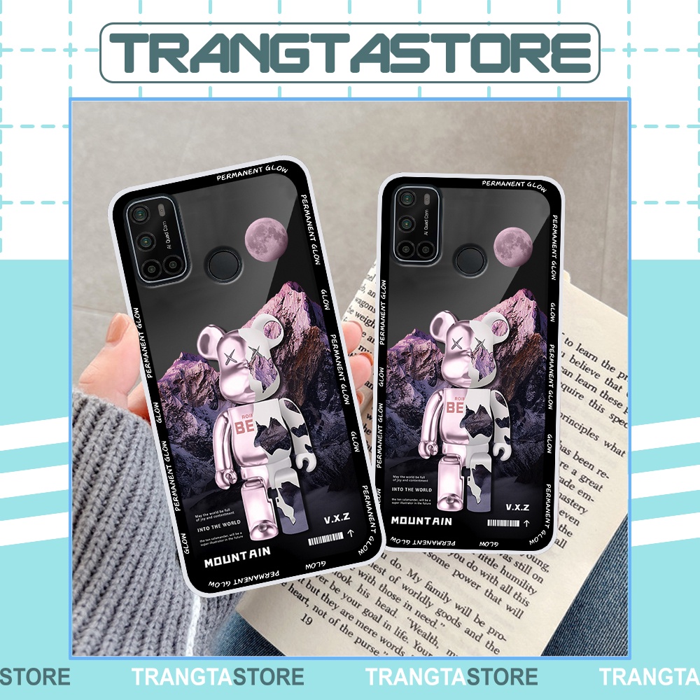 Ốp Vsmart Star 5 / Joy 4 / Live 4 in hình gấu Bearbrick,Mountain,xanh,đen,đỏ giá rẻ