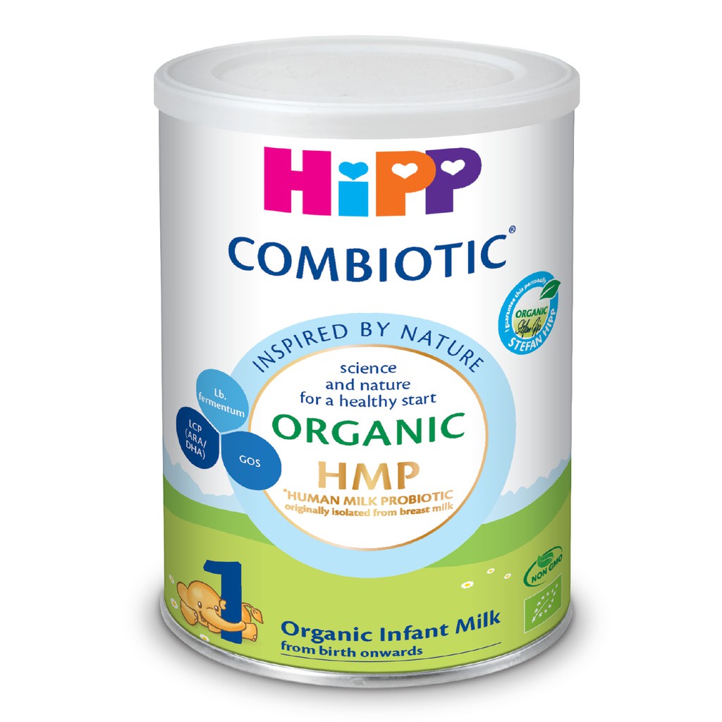 Sữa bột HiPP Combiotic Organic đủ số (350g - 800g)