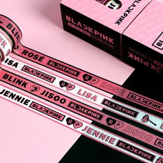 🧡 SET 4 CUỘN BĂNG DÍNH BLACK PINK 🧡
