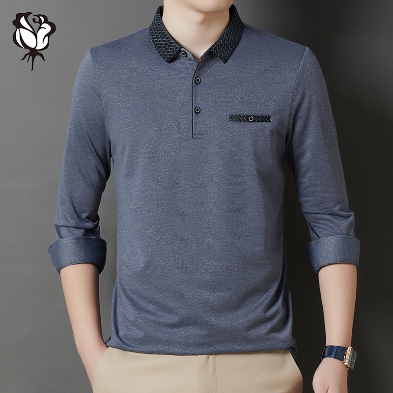 Áo thun polo tay dài cổ điển cao cấp cho nam | BigBuy360 - bigbuy360.vn