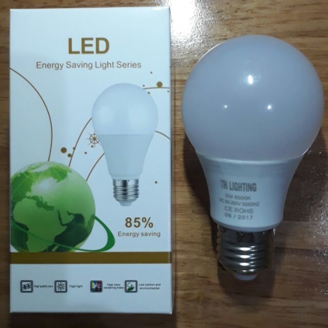 Bóng đèn led bulb kín nước 5w (16 mắt led)  ánh sáng trắng và vàng | BigBuy360 - bigbuy360.vn