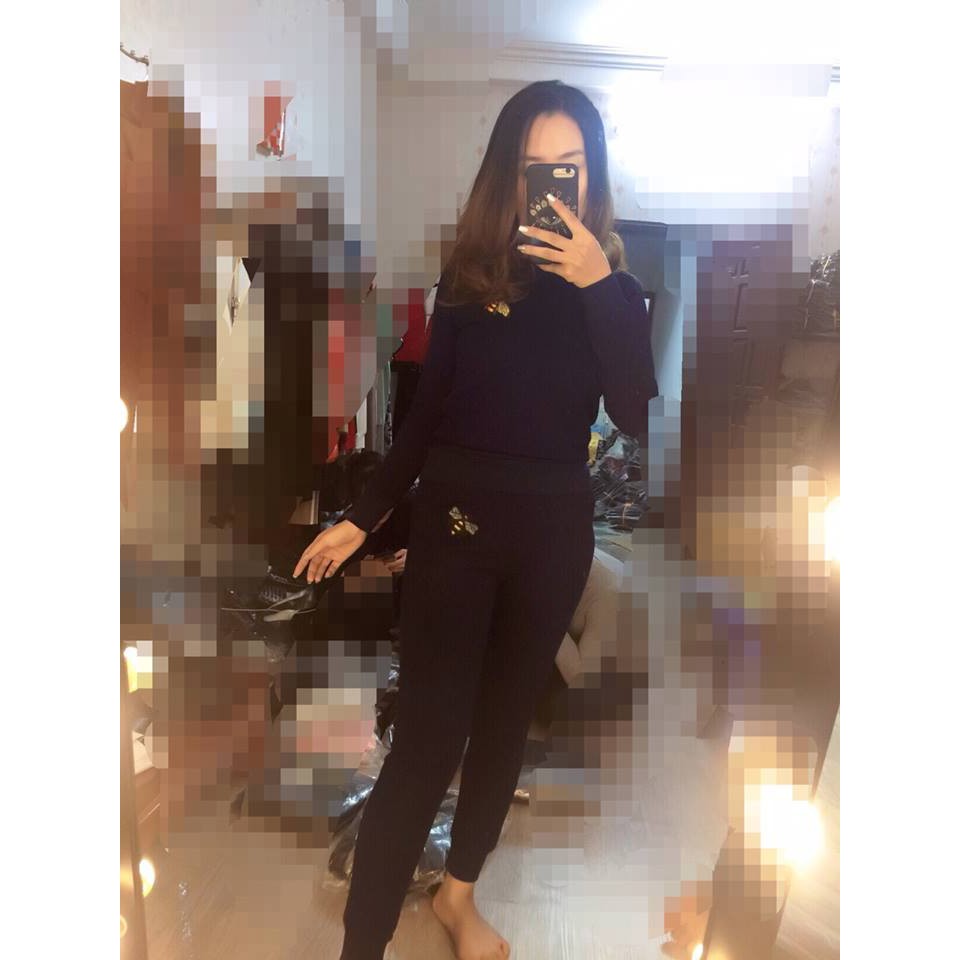 Bộ nỉ trần bông cho bạn gái