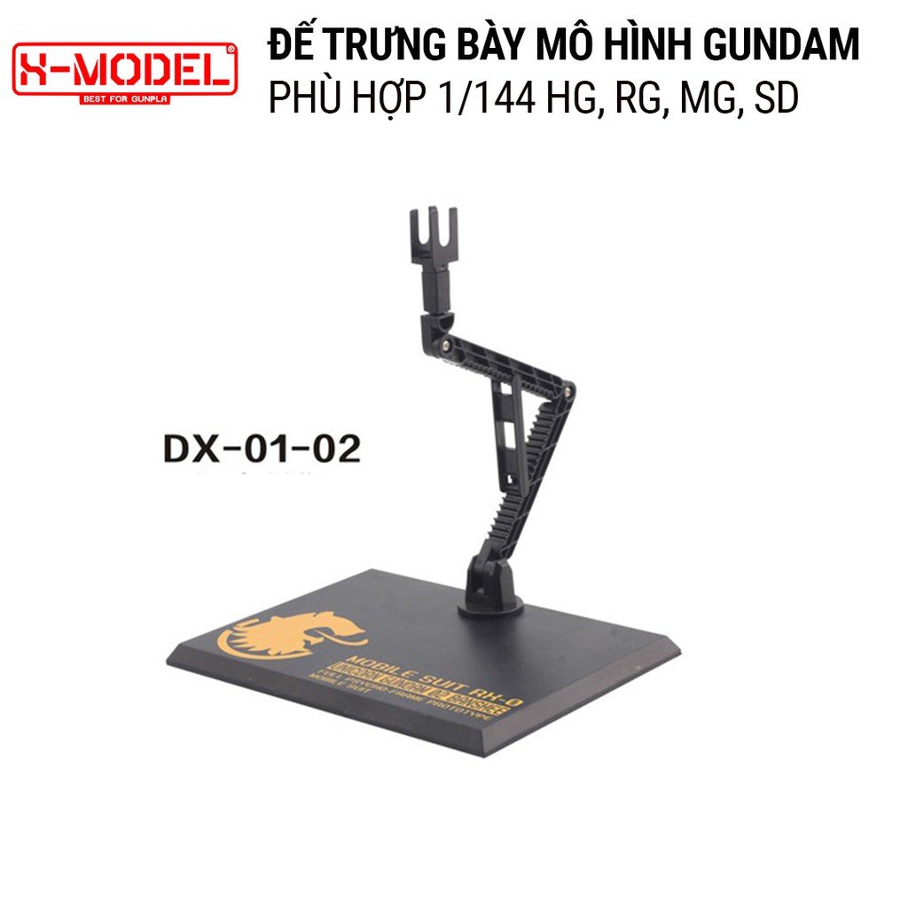 Đế trưng bày mô hình Gundam X-MODEL DX01 Action Base kiểu mới cho 1/144