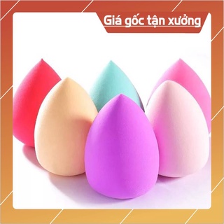 Hàng Đẹp [2 cái] Bông mút tán kem nền hình hồ lô
