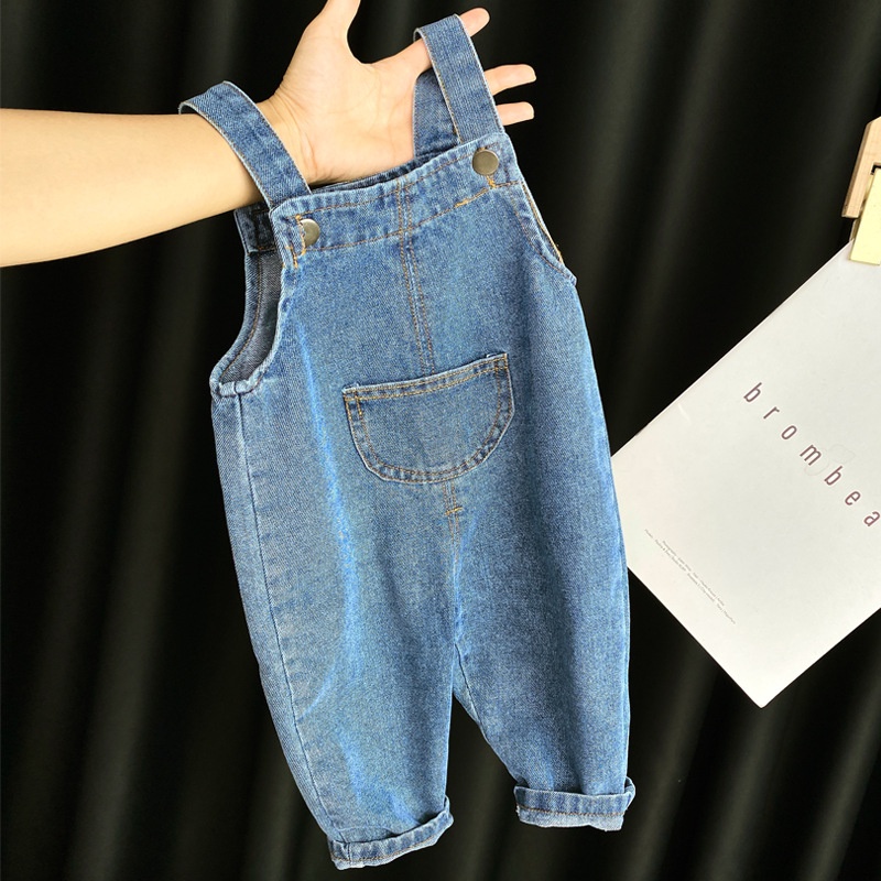 Yếm Jean Cho Bé Trai Và Bé Gái, Yếm Đầm Bò Bé Trai Và Bé Gái Cân Nặng Từ 7kg-32kg Thời Trang Trẻ Em BETHOKIDS