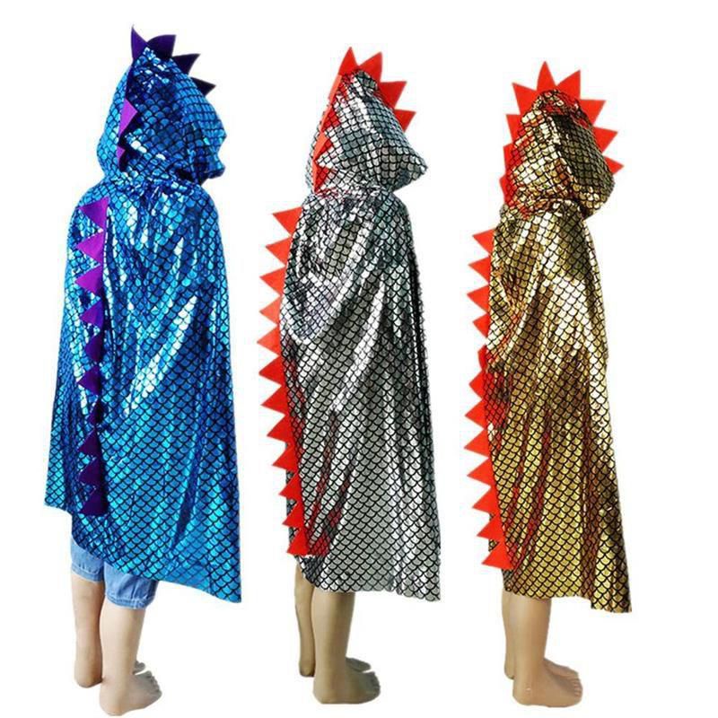 Áo choàng hóa trang hình khủng long vui nhộn cho bé dịp tết thiếu nhi hóa trang halloween