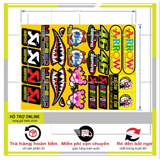LOGO STICKER RĂNG CÁ MẬP - SHINDECAL2