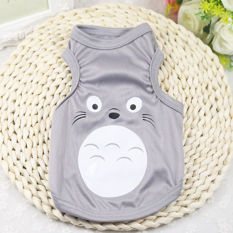 Quần áo chó mèo thú cưng - Áo ba lỗ hoạt hình TOTORO