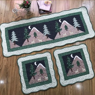 Set thảm chân 3 cái