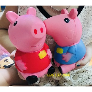 đồ chơi lợn peppa squishy dễ thương ( nguyenhuyen9916 )