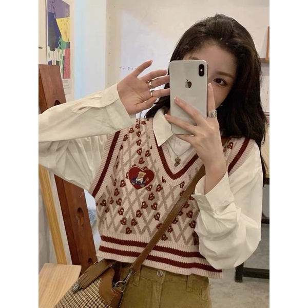 ÁO GILE CROPTOP HỌC SINH HÀN QUỐC🌈