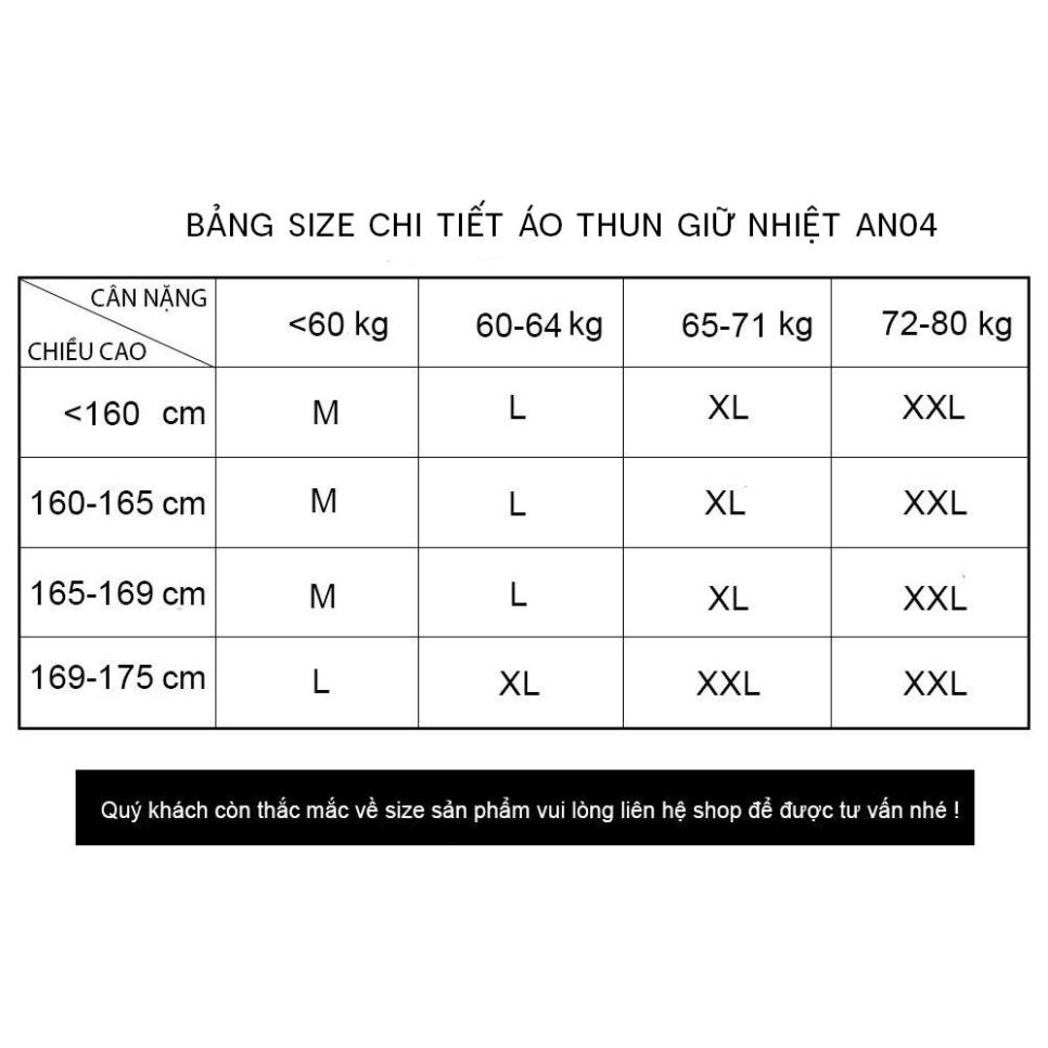 Áo Thun Giữ Nhiệt Dài Tay Nam ROUGH Chất Thun Co Giãn, Không Xù Lông Đẹp