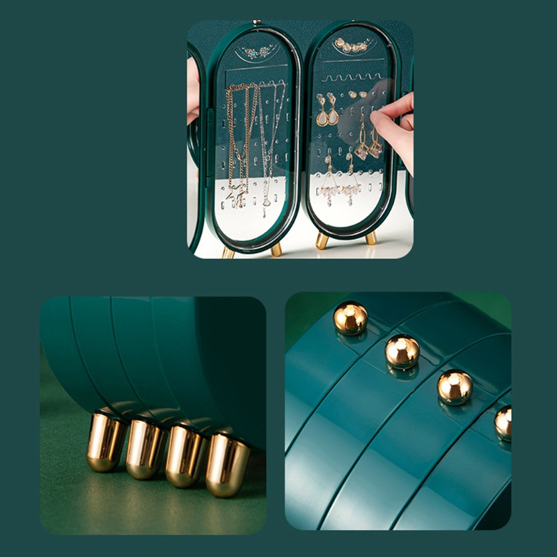 Hộp Đựng Trang Sức Bằng Nhựa Cỡ Lớn Tiện Dụng