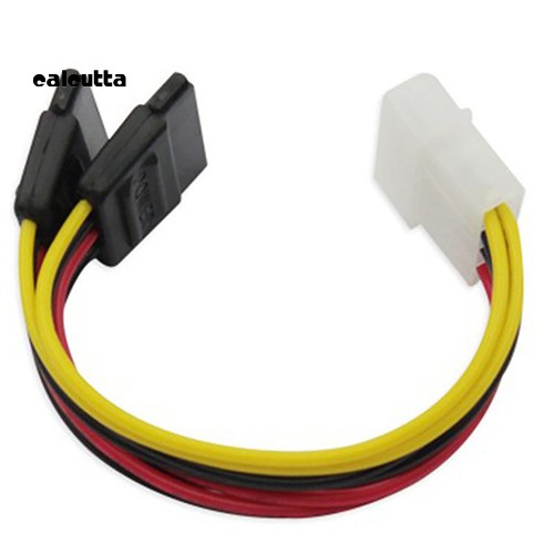 Dây Cáp Chuyển Đổi 4 Pin Ide Molex Sang 15 Pin 2 Serial Sata
