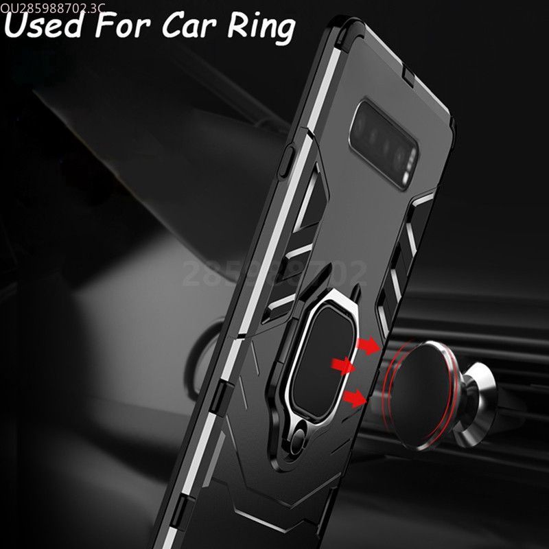 Ốp Điện Thoại Kiểu Giáp Chống Sốc Kèm Giá Đỡ Nhẫn Từ Tính Cho Vivo Y19 Z1Pro S1 Pro S1Pro 1915 1920 1907