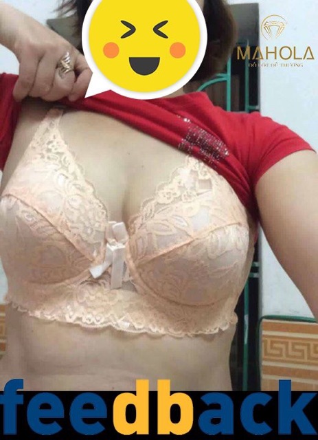 [Áo Không đệm] Áo ngực ren ko mút cho người ngực to 2044 | BigBuy360 - bigbuy360.vn