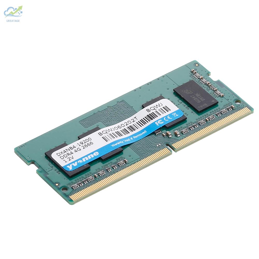 Bộ Nhớ Gyonne Ddr4 2666mhz 1.2v Laptop Pc Ram Power Consumption 4gb | BigBuy360 - bigbuy360.vn