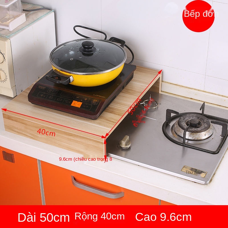◆☸❁Đặt kệ bếp từ trên bếp ga Giá đỡ dụng cụ bếp trên giá đỡ kệ bếp ga