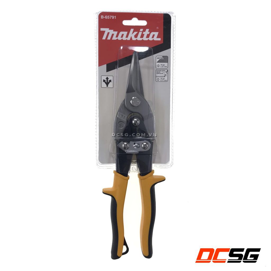 Kéo cắt tôn 10&quot; mũi cắt thẳng Makita B-65791 | DCSG