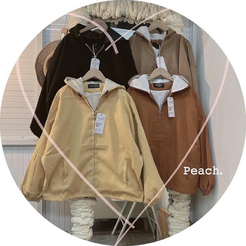 Áo khoác dạ 2 lớp ulzzang nam nữ QUẢNG CHÂU
