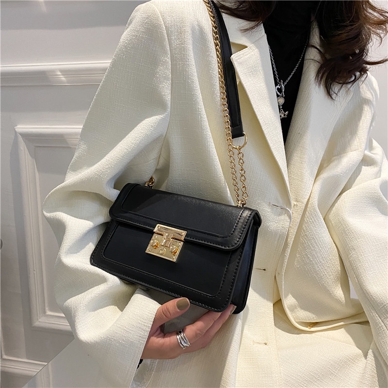 Túi Đeo Vai Màu Sắc Tương Phản Thiết Kế Đơn Giản 2022