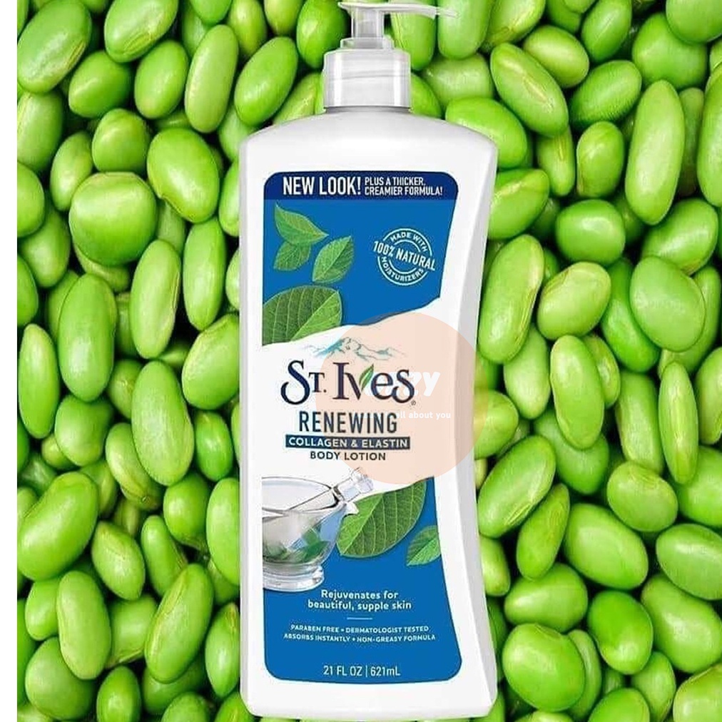 Sữa Dưỡng Thể St ives 621ml Chính Hãng - Body Lotion Yến Mạch Và Bơ Vitamin A E Dưỡng Ẩm Collagen Trắng Da St.ives Dezy | BigBuy360 - bigbuy360.vn