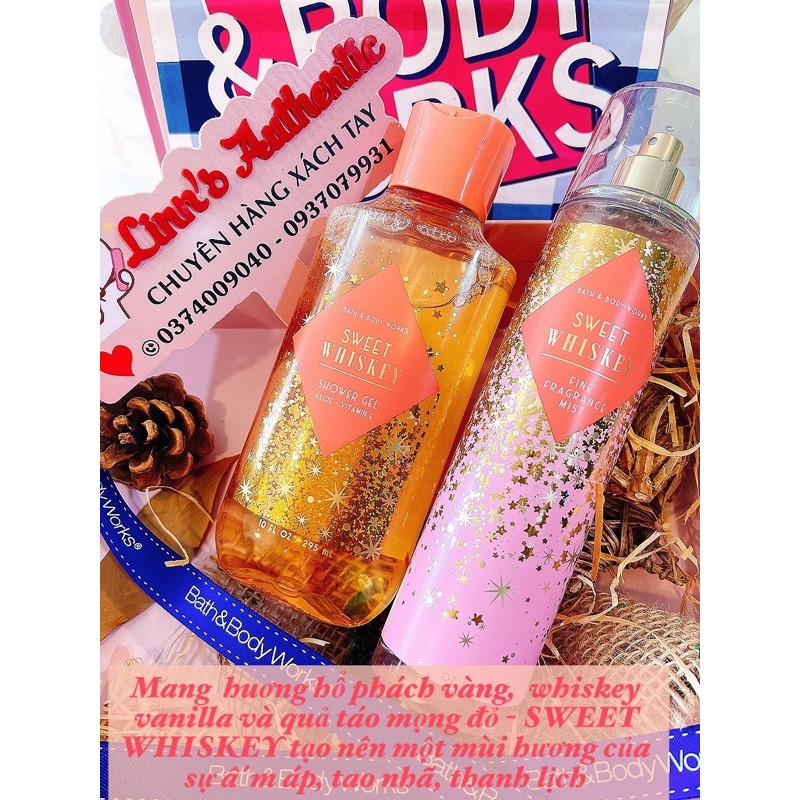 BATH &amp; BODY WORKS SWEET WHISKEY USA