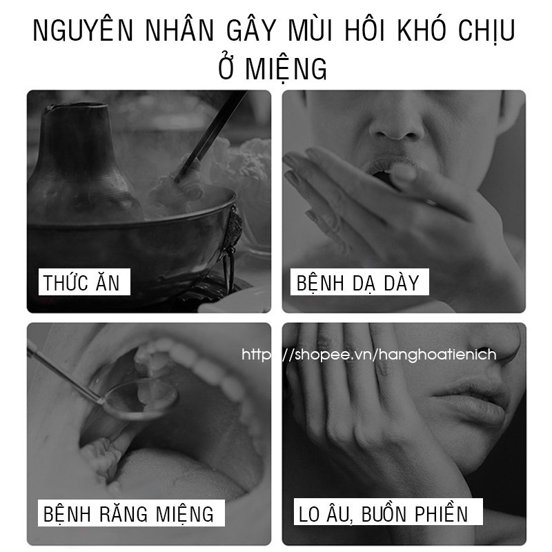 Xịt thơm miệng kháng khuẩn hương đào, bạc hà chính hãng Nội địa Trung ILY