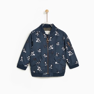 [ZARA XUẤT XỊN] Áo bomber Mickey Zara bé trai