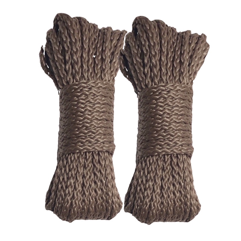 20 mét - Dây Dù 5mm mắc na oval bóng chống bám bụi, chắc chắn dùng làm macrame, căng lều, trang trí