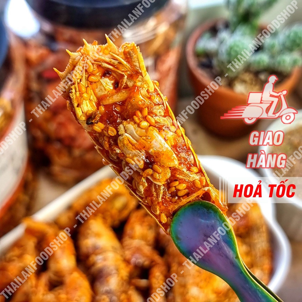 Tôm Tít (Bề Bề) Tẩm Vị Sấy Mật Ong Cay Giòn - Hộp 320gr