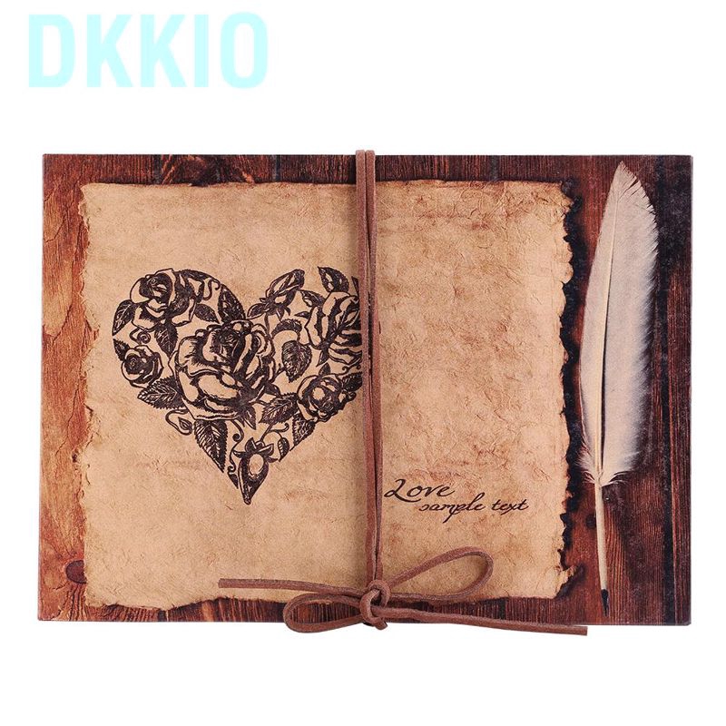 Dkkio Accordion Foldable Album DIY Memories Scrapbook Photo Handmade Crafts Home Collection Decoration