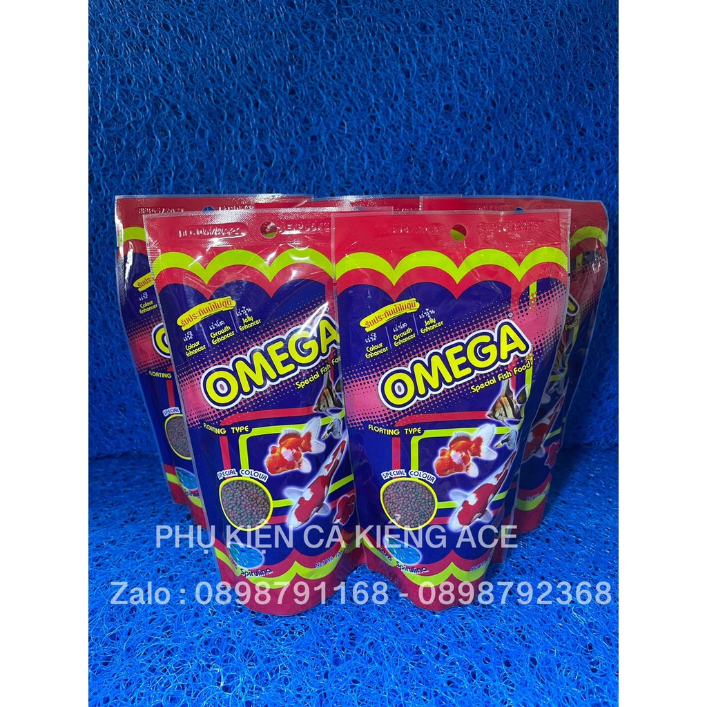 THỨC ĂN CHO CÁ OMEGA 100GR
