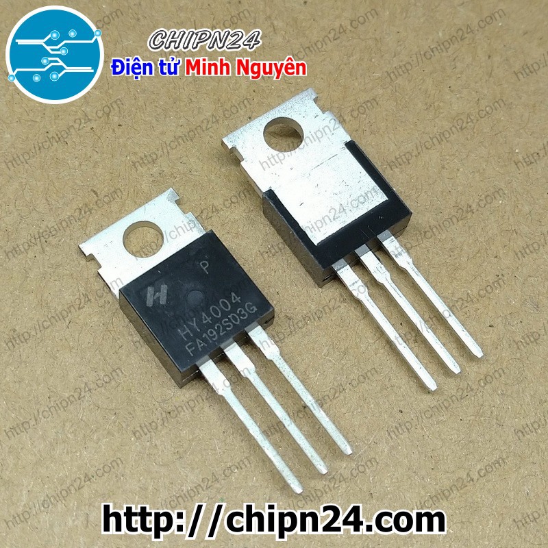 [1 CON] Mosfet HY4004 TO-220 208A 40V Kênh N (HY4004P 4004)