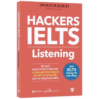 Sách - Hackers IELTS: Listening - Thanh Hà Books