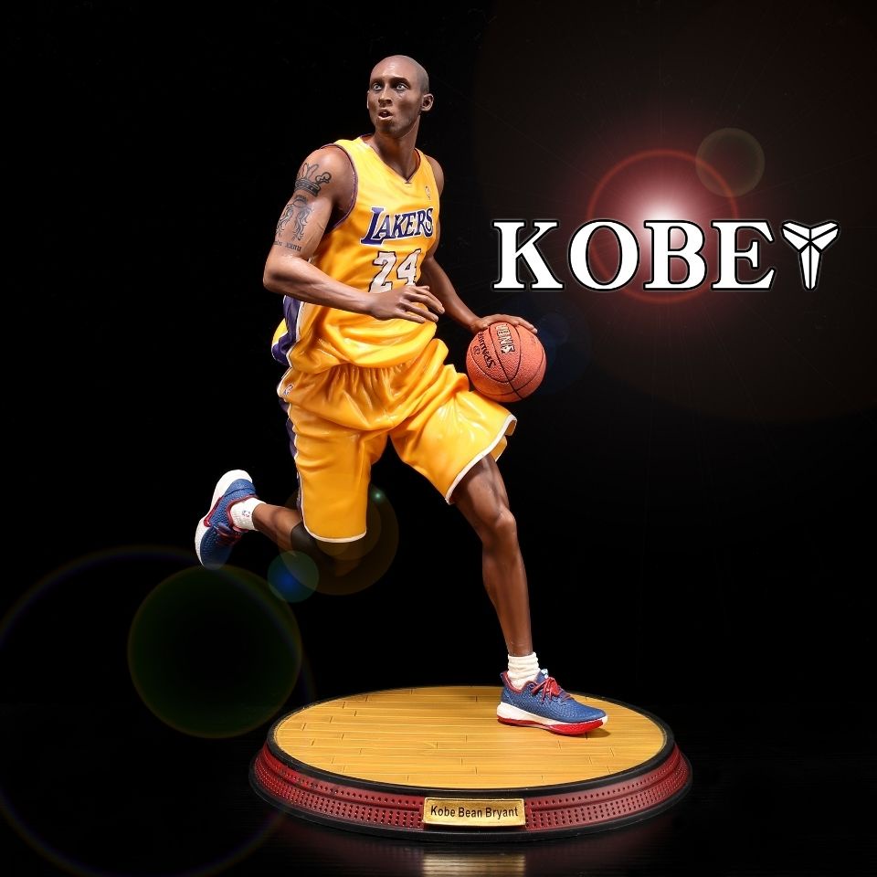 Mô Hình Cầu Thủ Bóng Rổ Mamba Kobe Bryant James Lakers Màu Đen Làm Quà Tặng Trang Trí Cho Bé Trai