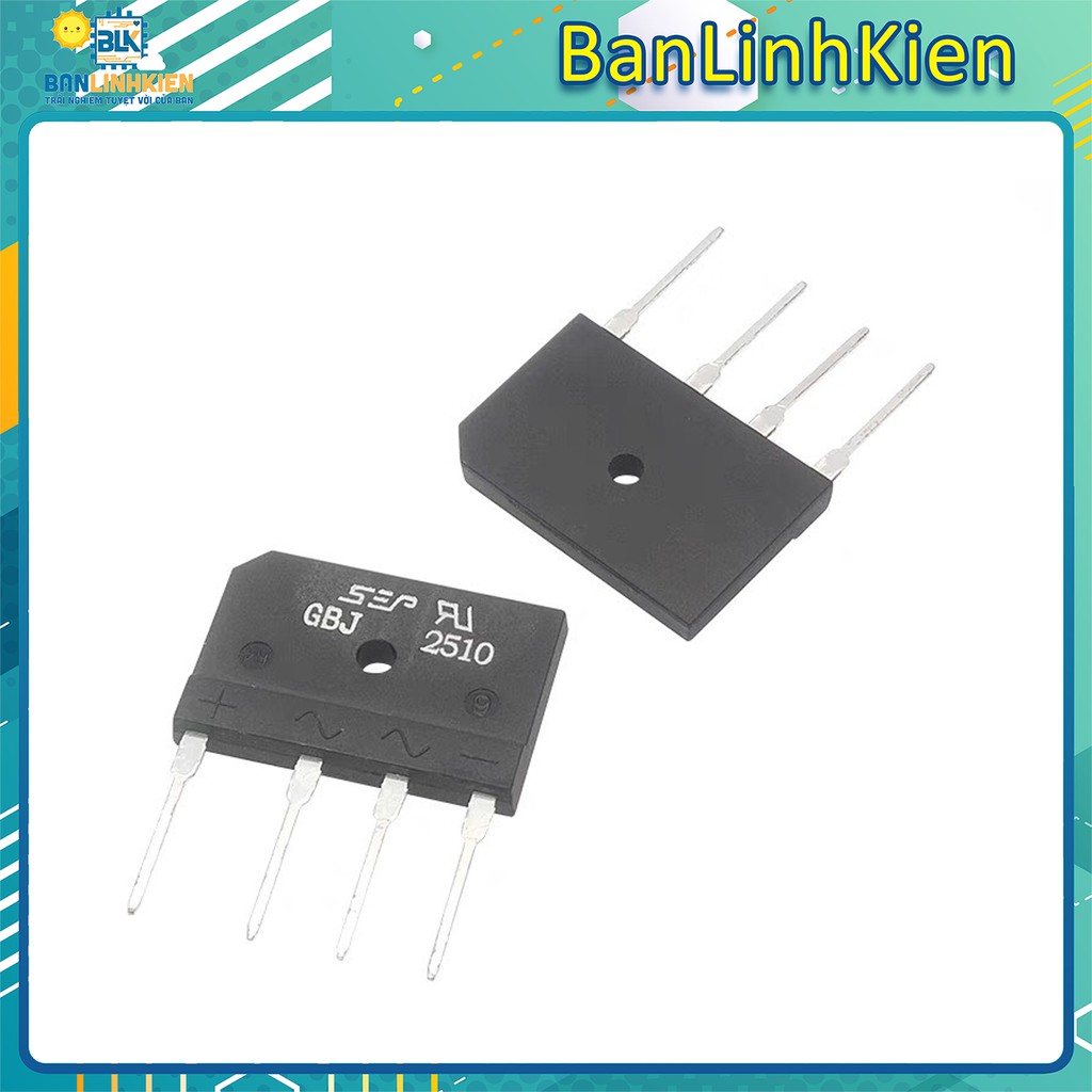 Diode cầu vuông 1000V 2A-35A/ đi ốt cầu các loại